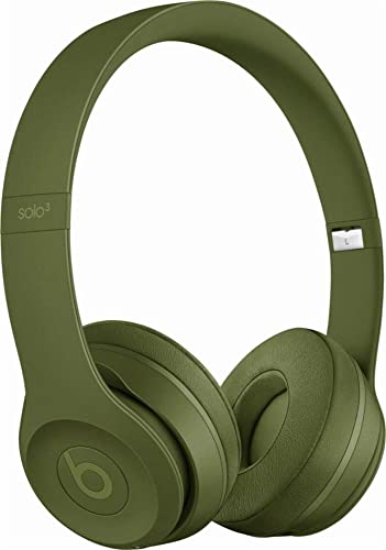 Beats Solo3 Wireless On-Ear Headphones - Neighborhood Collection - Turf Green (Renewed)