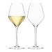Final Touch, Calici da vino bianco in cristallo, 100% senza piombo, in DuraShield rinforzato in titanio per una maggiore resistenza, altezza: 24 cm, capacità: 440 ml, confezione da 2