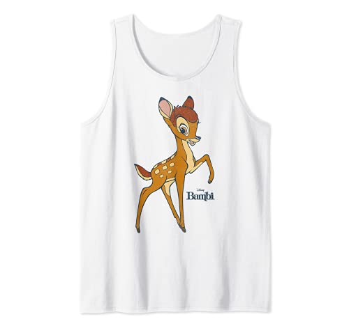 Disney Bambi Simple Portrait Logo Camiseta sin Mangas