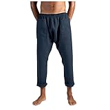 Jeans Herren Hose Sommer SweatHosen in Jeansoptik Stretch De Baumwolle SPOR Hosen Bermuda Leinen LeinenHosen Stoffhosen Männer So für Slim Fit Sport Schnell Trocknend Sporthosen Le