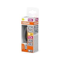 Osram Lamps Superstar dimmbare LED-Lampe besonders hoher Farbwiedergabe(CRI90) E14-Sockel,Filament-Optik,Warmweiß(2700K),470 Lumen,Ersatz herkömmliche 40W-Leuchtmittel,dimmbar,1-er Pack,4058075602830 – Ansicht 5