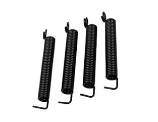 Contains 4 black tremolo springs in total. Length of 67.5mm (2.66inch). Diameter: 8.1mm (0.32inch). It is recommended to view the dimensional drawing before purchasing. The excellent tension of the spring gives the guitar a tight, crisper sound. Appl...