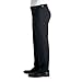Haggar Men's Premium Comfort Classic Fit Flat Front Expandable Waist Pant, Charcoal, 44Wx30L