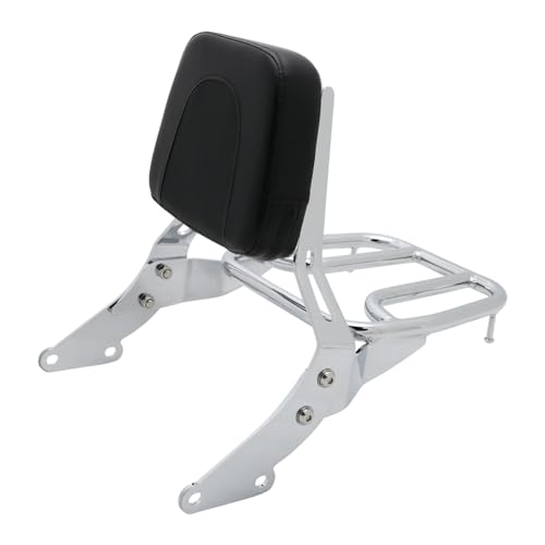 FENGREN Motorcycle Passenger Backrest Sissy Bar Luggage