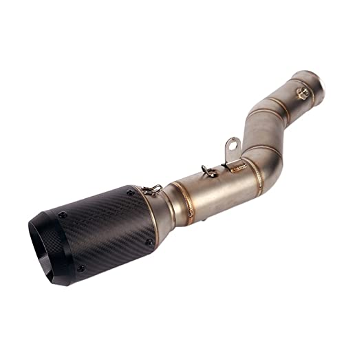 に適合する ヤマハ R1 YZF-R1 2009-2014 排気セットオートバイミッドリンクパイプスリップオン 51 ミリメートルマフラー取り外し可能な DB キラーエスケープパイプ 160 ミリメートル(6)