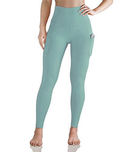 image for ODODOS Women's High Waist Yoga Pants with Pockets,Tummy Control,Workou