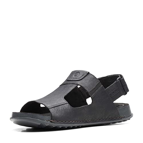Image of Clarks mens 26165191 Black Sandal
