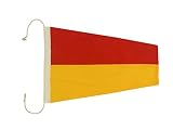 Hampton Nautical Number 7 Nautical Cloth Pennant Flag