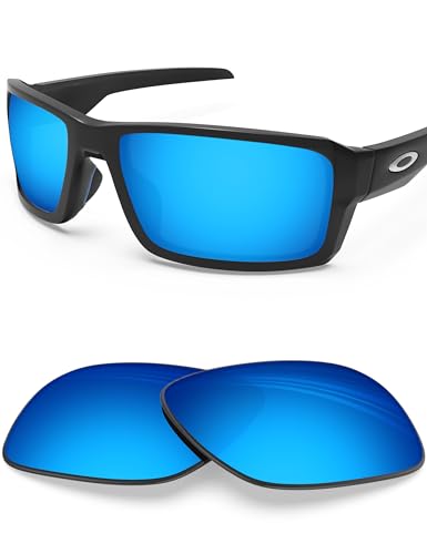 Image of BLAZERBUCK Anti-salt Polarized Replacement Lenses for Oakley Double Edge OO9380 Sunglass