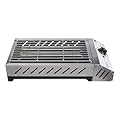 110V 2500W High - Power Electric BBQ Grill - Nonstick Indoor/Outdoor Barbecue Grill with Adjustable Temperature, Spacious Grill Area, and Durable Stainless - Steel Build