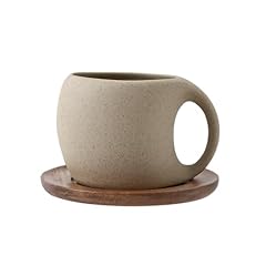 Cup & saucer set brown