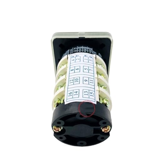 Interruptor YMZ12-20/4 de 4 polos con contacto plateado 5