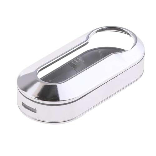 Coque de clé télécommande compatible 500 boîtier rabat haute résistance pour Punto Panda - 3