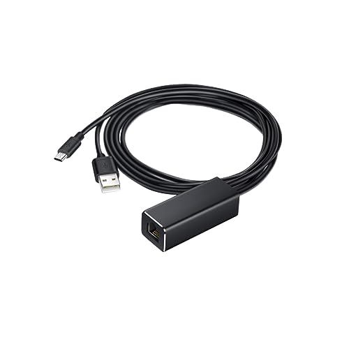 Adaptador Ethernet Micro USB Mbps compatible con TV Stick y reproducción de pantalla 1