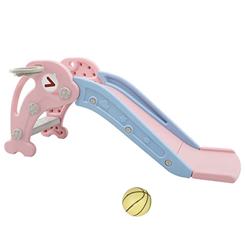 Tobogán Infantil Plegable Rosa