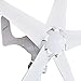 Pikasola Wind Turbine Generator Kit 400W 12V with 5 Blade, with Charge Controller, Wind Power Generator for Marine, RV, Home, Windmill Generator Suit for Hybrid Solar Wind System