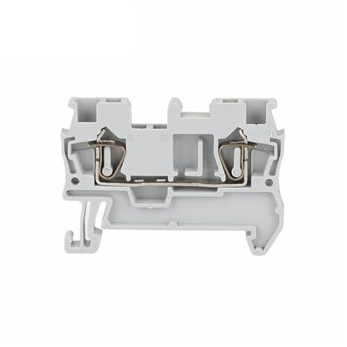 Conector eléctrico de paso ST1.5 para cable de tracción, bloque de terminales riel DIN gris