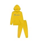 Champion Boys Two Piece Classic Core Colors Hooded Sweatshirt And Fleece Jogger Sweatpants Sets (24...