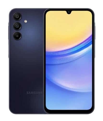 Samsung Galaxy A15 5G 128GB, 6.5", GSM Unlocked, SM-A156M (Blue Black)