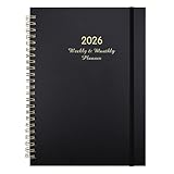 週間 計画帳 | A5 リングバインダー 週間計画帳 ノートブック | 多機能ダイアリー ノートブック 学校 仕事 旅行 家庭 教室 会議用 - ビジネス 学校 会議 教室 仕事 旅行用