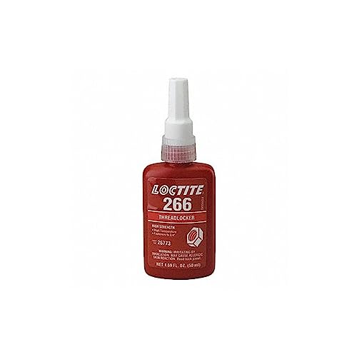 Loctite 266 Threadlocker Red Liquid 50 ml Bottle - 26773 [Price is per Bottle]