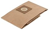 Bosch 5x Papierfilterbeutel (Zubehör für Staubsauger UniversalVac 15)