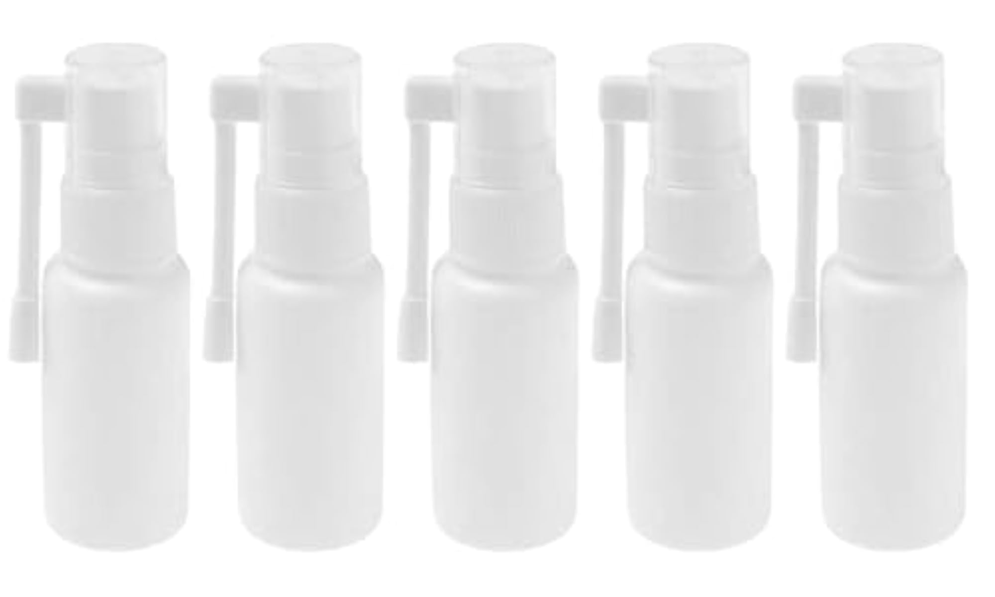 30ML White Plastic Empty Portable Nasal Spray Bottle