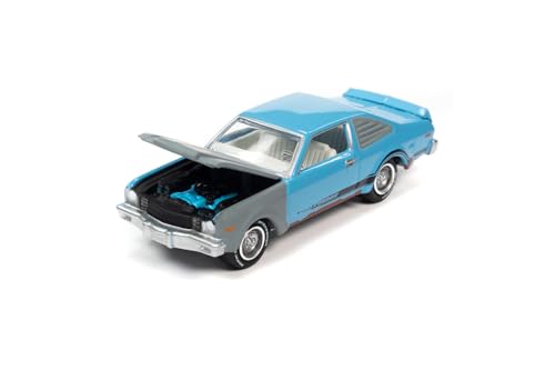 Modelo 1976 Ply Runner azul 1:64 metal diecast miniatura 2