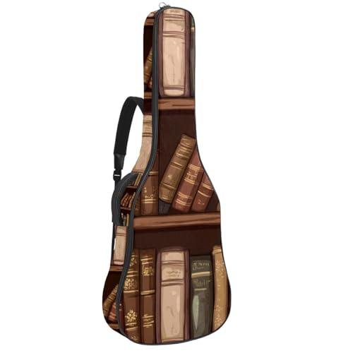 Housse de guitare basse vintage en tissu Oxford imperméable de 101,6 cm