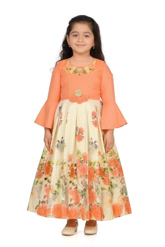 Image of My Lil Princess Kids Birthday Maxi Gown Frock Dress for Baby Girls