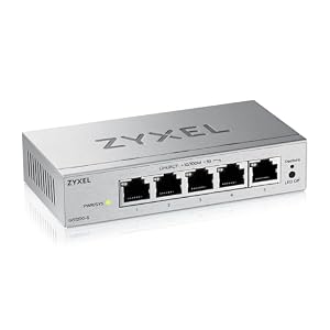 ZYXEL – Zyxel Netzwerk Switch 5 Port | Web Managed Gigabit LAN Switc