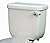 PROFLO PF5112RHEWH PROFLO PF5112RHE Jerrit Toilet Tank Only - Less Seat