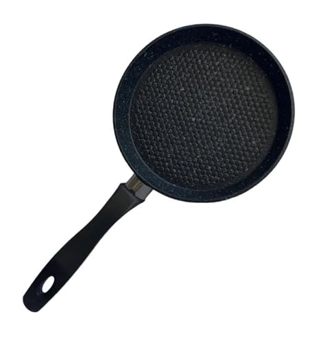 Mini Granit Sos Tavası, Uzak Doğu Omlet ve Sos Hazırlama Tavası, Yapışmaz ve Dayanıklı Yüzeyli Oval Pişirme Tavası