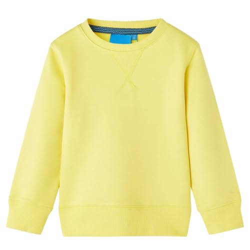 vidaXL Camisola infantil camisolas para crianças roupa para crianças, Amarelo