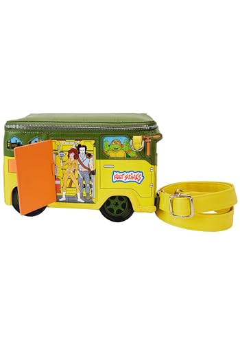 Loungefly Teenage Mutant Ninja Turtles 40th Anniversary Party Wagon Figural Crossbody Bag3