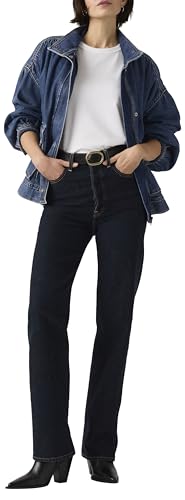 Levi's Ribcage Full Length, Jeans Donna, Small Course, 26W / 32L