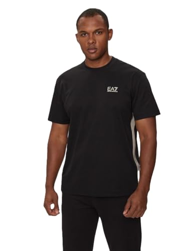 EA7 Emporio Armani 6DPT19PJOLZ T-shirt pour homme premium coupe ajustée élégante