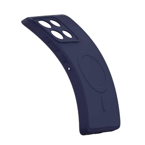 Image of Back Cover | MagFit Ring Design (Non-Magnetic) | Shockproof Protection | Anti-Slip Grip | Raised Camera Edges | Slim Protective Case for Motorola Moto G86 5G / G86 Power 5G (Steel Blue)