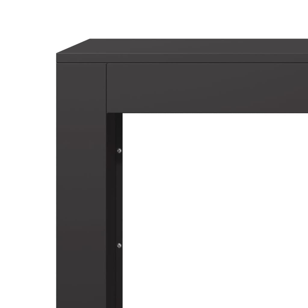 Haardhoutrek 100x40x60 cm staal wit kopen