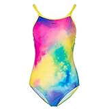 Slazenger Damen-Badeanzug mit dünnen Riemen, multi, M