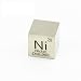 10 mm Nickel Metal Cube 99.5% Pure for Element Collection Lab Experiment Material Hobbies Substance Block Display
