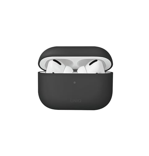UNIQ Lino Étui compatible avec AirPods Pro (2e génération | 2022) Gris foncé