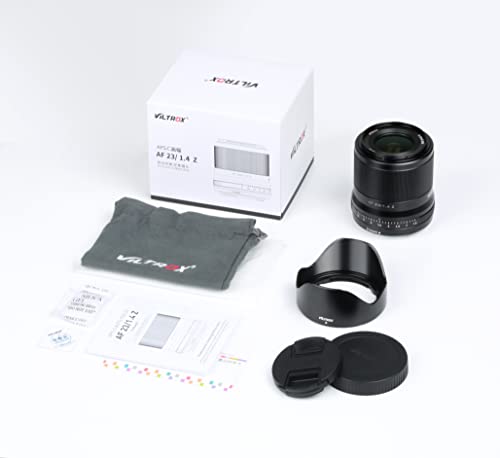 Image of VILTROX 23mm F1.4 f /1.4 Z Mount Lens, Wide-Angle APS-C Autofocus Lens for Nikon Z Mount Mirrorless Cameras Z5 Z50 Z6 Z6II Z7 Z7II ZFC Z30 Z9 Z8 (Black)