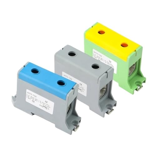 Caja de distribución JHT5-150-1-PE compacta de alta corriente para cables de 150 mm² 3