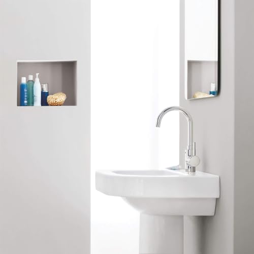 GROHE 32138002 Concetto Single-Handle Bathroom Faucet, Starlight Chrome thumbnail 2