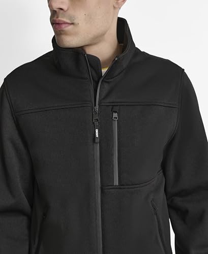 Image of DKNY Men's Water Resistant Soft Sweater Fleece Jacket