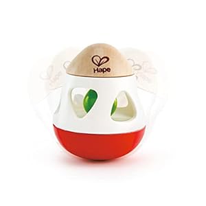 Hape E0016 Egg Shaped Bell Rattle – Suitable for Newborn Babies
