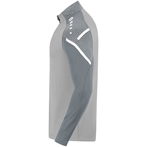 JAKO Herren Ziptop Performance, Soft Grey/Steingrau, 3XL – Ansicht 3