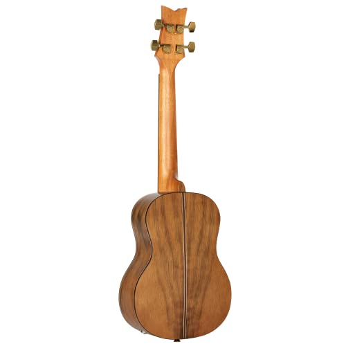 Ortega Guitars Ukulélé Ténor électro-acoustique – Série Lizard – Housse incluse – Paldao, Acajou (LIZARD-TE-GB) - Les Beatles, Paul McCartney, John Lennon, RIngo Starr, George Harrison Ortega Guitars Ukulélé Ténor électro-acoustique - Série Lizard - Housse incluse - Paldao, Acajou (LIZARD-TE-GB) – Image 4