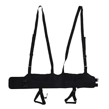 Dioche Lumbar Traction Belt Alleviate Back Discomfort, Harness Back Alignment Device Back Belt Spinal Decompression, Comfortable Design,for Home Care